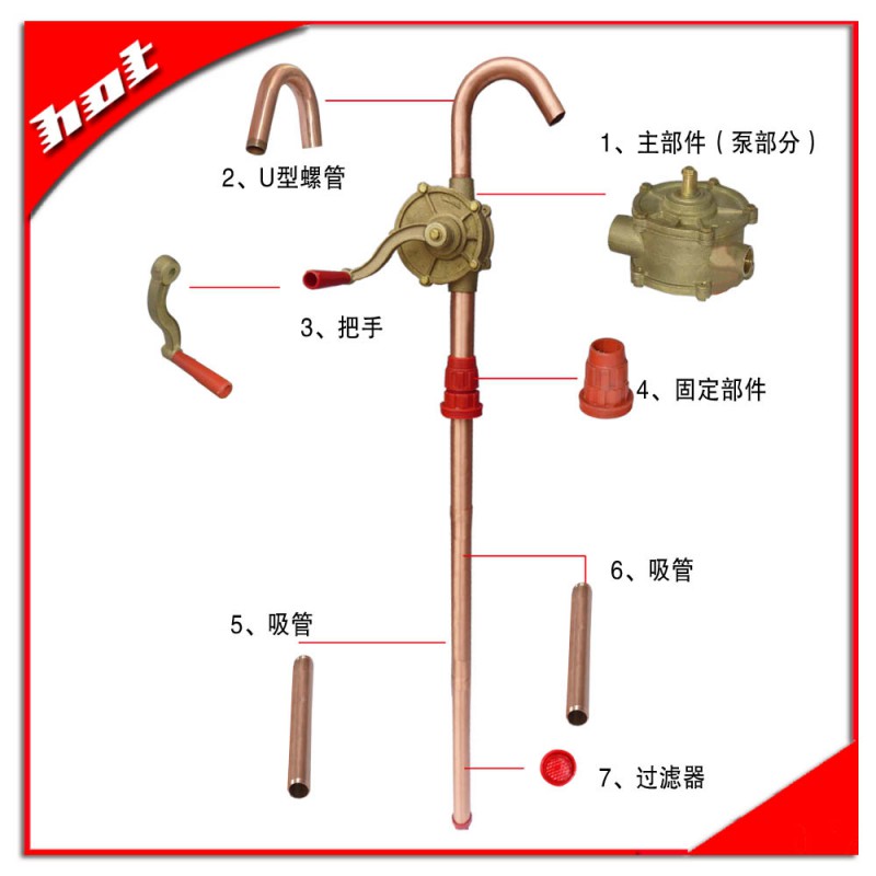 防爆手摇油泵4