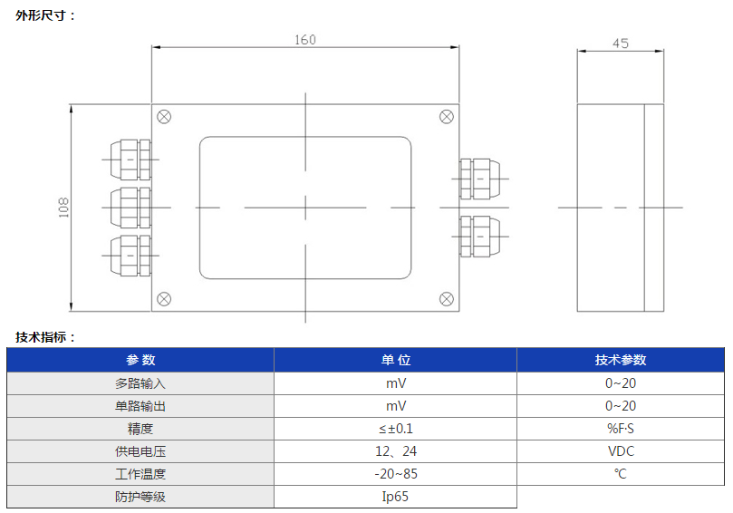 GJXH尺寸及参数