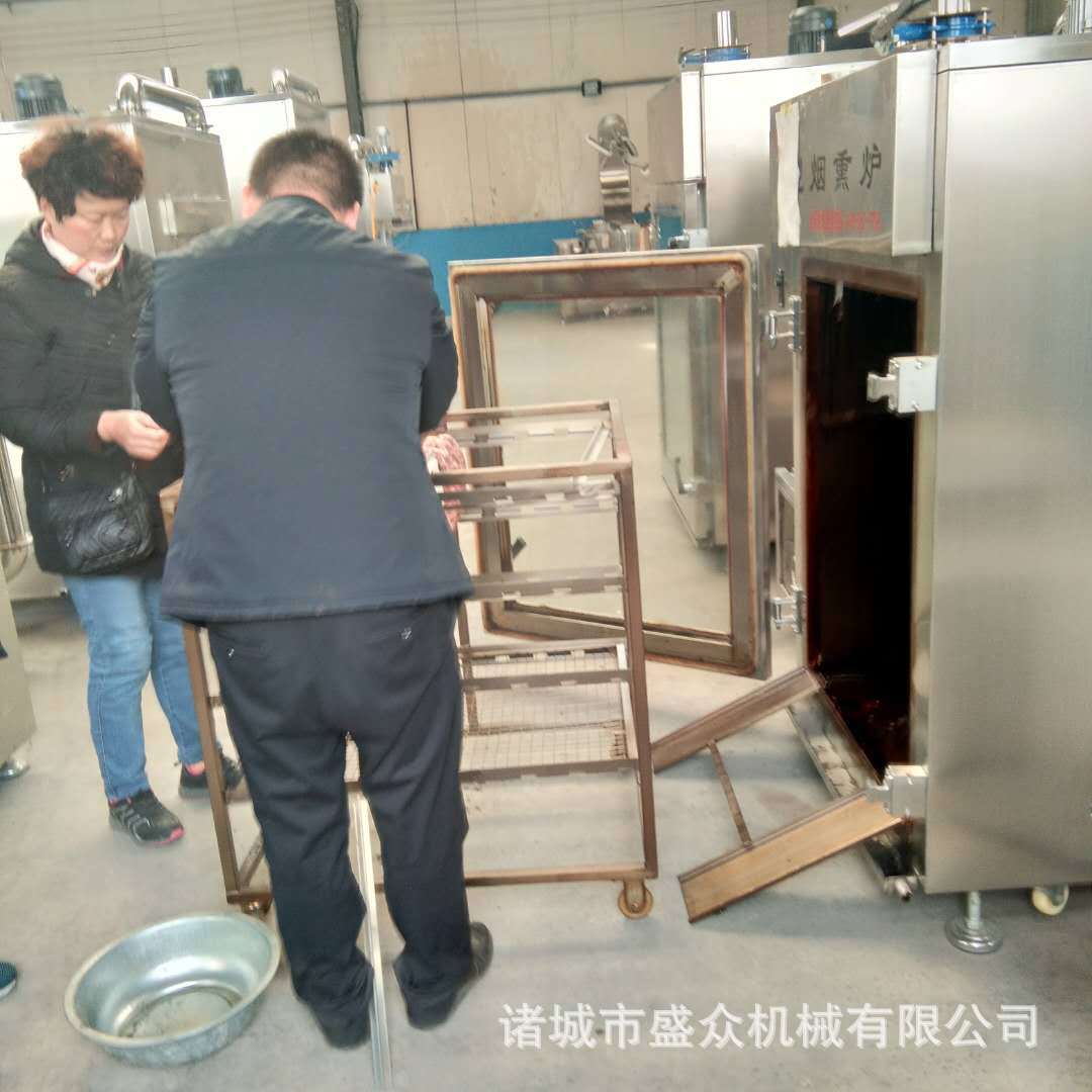 液压灌肠机  自动香肠灌肠机  哈尔滨红肠成套加工设备示例图2